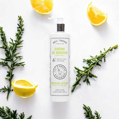 Bell' Anesse Verbene-Zitrone Duschcreme mit Bio-Eselsmilch, 400 ml