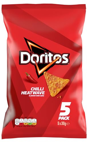 DORITOS CHILLI HEATWAVE 30GX5PK