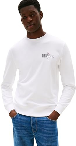 Tommy Hilfiger Herren Sweatshirt Stacked Regular Fit