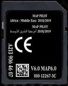 Generisch Aktualisierung der Kartographie GPS Navigation Afrika Naher Osten 2018/2019 v6 kompatibel mit Mercedes Garmin MAP Pilot STAR2 – A2139066407
