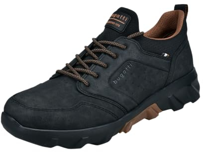 bugatti Herren-Slipper-321-AU760, schwarz, 43
