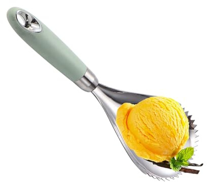 Cuillère à Glace,Spatule à Glace en Acier Inoxydable | Accessoire Polyvalent Pour Service De Plat Buffet Restaurant Sundae | Maison