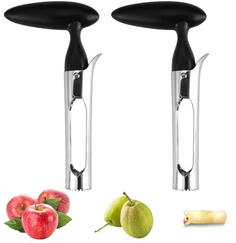 Fyrdm 2 Piezas Descorazonador de Manzanas Portátil