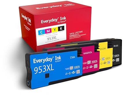 Xerox Everyday Tintenpatronen Multipack kompatibel mit HP HP953XL (HP953XL Multipack), hohe Kapazität, wiederaufbereitet