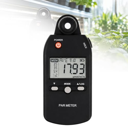 PAR-Messgerät PPFD für Pflanzen, tragbarer Grow-Light-Tester
