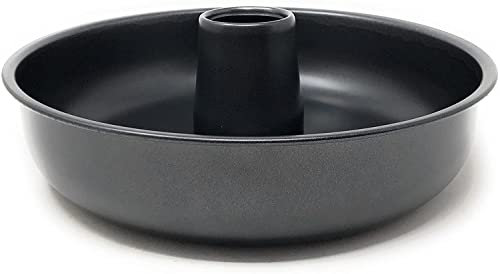 Space Home - Bizcochera con Tubo - Molde de Repostería Savarin - Acero al Carbono - Antiadherente - 25 cm