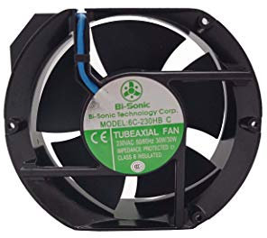 zyvpee 6C-230HB C 230VAC 50/60Hz 30W 2Wire Ventilador tubeaxial 6C-230HB-C