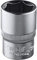 WGB Motorradwerkzeug, Motorradtool 12,5mm (1/2) Steckschlüssel-Einsatz 6-kant SW22 30x38mm, Unisex, Multipurpose, Ganzjährig, silber
