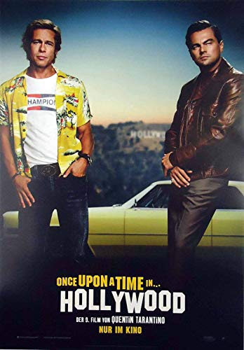 Once Upon A Time In Hollywood - Brad Pitt - Filmposter 37x53cm gerollt
