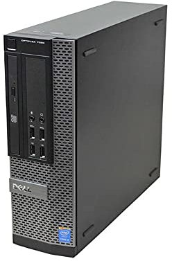 Desktop-PC DELL Optiplex 7020 SFF Windows 11 Pro | Core i3 3,5 GHz | SSD Serielle Schnittstelle RS232 COM MCN DVD-Player Computer Desktop Unternehmen Büro Industrie (Generalüberholt) (8GB RAM SSD
