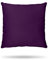 Hans-Textil-Shop Komplettkissen Linon - Kopfkissen, Dekokissen, Couchkissen, Sofakissen (40x40 cm, Lila)