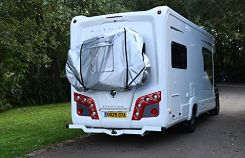 De Luxe komplett geschlossen Wohnmobil / Wohnwagen / Outdoor / E-Bike / Fahrradabdeckung 1 a 2 Fahrräder