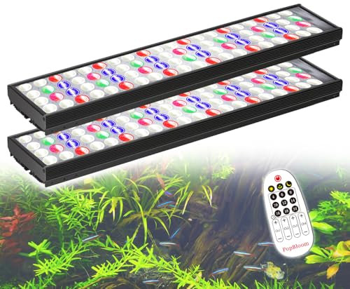 PopBloom 110W led aquarium beleuchtung süßwasser pflanze mondlicht aquarium