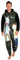 RICK AND MORTY Pigiama Intero Uomo - Caldo Pigiamone in Pile con Cappuccio M-3XL Pigiami Invernali Interi Gadget Regalo (Nero/Multi, XL)
