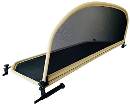 PureWind Windschott kompatibel mit BMW E93 Baujahr 2006-2013 (Beige) – Windschott Universal mit Schnellverschluss ohne Tasche