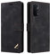 OKZone Kompatibel mit Oppo A54 5G/A74 5G/A93 5G Hülle, Halterung Standfunktion Kartenfach Wallet Schutzhülle Stoßfest Premium Leder Schutzhülle Handyhülle für Oppo A54 5G/A74 5G/A93 5G (Schwarz)