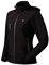 Little Donkey Andy Softshelljacke Damen Wasserdichte Winddichte Atmungsaktive Warm Fleece Übergangsjacke Outdoorjacke mit Kapuze Schwarz XL