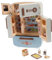 MUSISALY 1 Satz Küchensimulation Kühlschrank Minispielzeug für Puppen Mini-Getränkekühlschrank interaktives Spielzeug Interactive Toys Mini-Kühlschrank Kleiner Kühlschrank Puppensachen