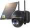 ieGeek Telecamera con SIM 4G da Esterno, 2K 3MP Ultra HD 360° PTZ Telecamera Esterna Senza Fili con SIM,Visione Notturna a Colori, Rilevamento Movimento PIR, IP66
