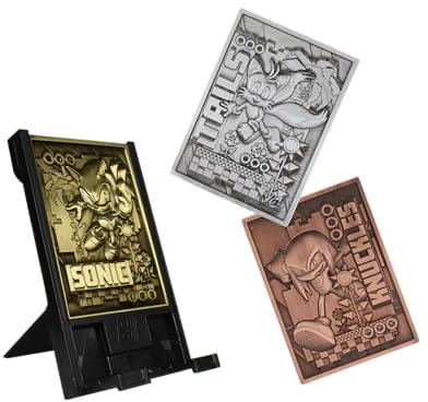 Cable Guys - Modern Sonic - Digiplate Phone stand and Metal Plate Collectibles