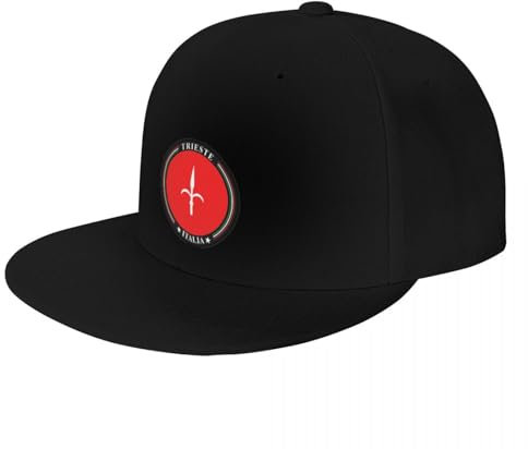 ORHFHVW Baseballkappe Triest Italien Flagge Sonnencreme Snap Back Hut Golf Kappe Herren Tennis Damen Urlaubs- und Geburtstagsgeschenke
