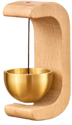 Wooden Chime Bells Magnetic Doorbell For Entrance Minimalist Hanging Decor Q5F4 Decoration For Stylish
