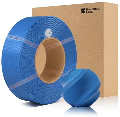 CCTREE Original PLA Matte Refill Filament 1,75 mm, Marine Blau 11600 | ohne Spule, Matte Surface Texture,3D Druckfilament mit RFID für Bambu Lab A/X/P/H 3D Drucker Series,AMS,1KG +/- 0,03 mm