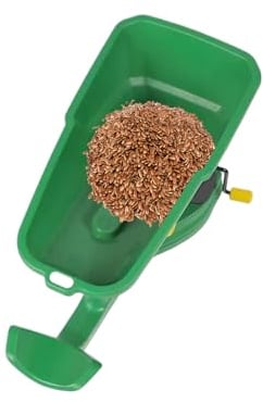 Spandiconcime per Prato - Seminatrice Manuale | Spandiconcime Manuale Ergonomico per Semina in Paesaggio, Pascolo, Parco e Prato