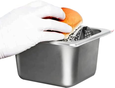 Generisch Butter Rad 17.5×16×6.5cm Edelstahl Butterroller-Gürtel Burger Butterrad Küchenhelfer Langlebiger Butter Spender Rolle Zum Kochen Backen Grillen Und Picknick Drinnen Und Draußen