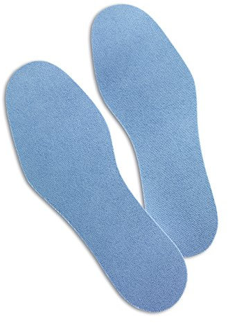 WENKO High-Tec Funktions-Sohle Größe 41-46 Einlegesohlen, Blau (hellblau) One Size
