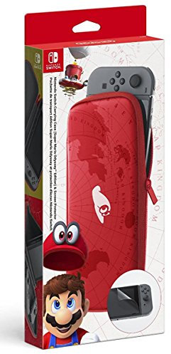 Nintendo Switch: Custodia e Pellicola Protettiva - Super Mario Odyssey Edition - Limited