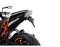 ZIEGER Pro 10003108 Kennzeichenhalter Kennzeichenträger Nummernschild Halter Halteplatte kurzes Heck inklusive Kennzeichenbeleuchtung und Rückstrahler Umbau Streetfighter