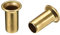 sourcing map 200stk. 5mm x 10mm Durchgangsloch Kupfer Hohlnieten Tüllen Leiterplatte PCB