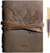 Leder Notizbuch A5 Tagebuch Journal Geprägt Taube Handgefertigte Reisetagebuch, Vintage Notebook Für Männer Frauen Antik Rustikal Echtes Leder 21X15Cm Geschenk Sketchbook Reisende Travelers Notebook