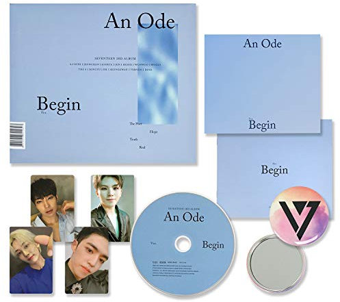 SEVENTEEN 3rd Album - AN ODE [ Begin ver. ] CD + Photobook + Mini Photobook + Photocard + FREE GIFT / K-pop Sealed