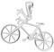 ANDANTE 925 Sterling Silber Damen Kettenanhänger Anhänger ** Fahrrad **
