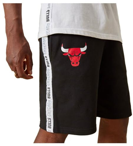 New Era Herren Sport Chicago Bulls NBA Schwarz Short, M