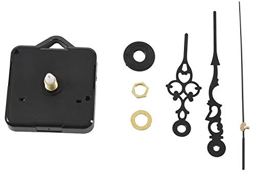 gluttonous Mecanismo Maquinaria de Reloj Cuarzo Horario Minutero Segudero Negro