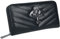 Banned Alternative Glow of The Cross Frauen Geldbörse schwarz Polyurethan, Polyester Gothic, Rockwear
