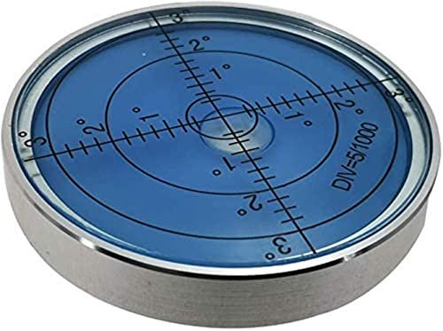 Haute Précision Bulle Niveau Cardan Bande Horizontale Boule Perle Niveleur 15'/2 (Nottibrillant) 60X10mm