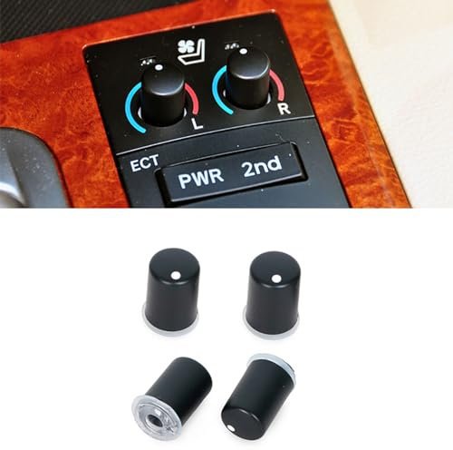 JESYMBX Para Toyota Land Cruiser 200 LC200 2008-2017 para Lexus LX570 LS460 asiento calefactado interruptor de ventilación botón 2 piezas