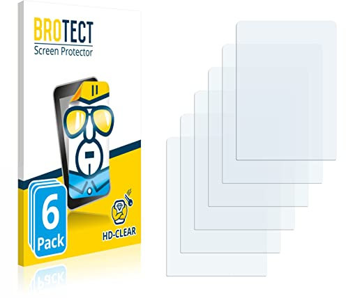 BROTECT (6 Stück Schutzfolie für Bosch Kiox 300 Displayschutz Folie Ultra-Klar