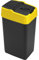 Sterling Ventures Waste Rubbish Bin Premium Plastic Dustbin for Home Friendly Smart Size, Kitchen, Washrooms, General Waste Bin (Yellow 18L)