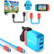 Switch Docking Station,for Nintendo Switch,Mini Portable TV Docking Station with 4K@60Hz HD/USB2.0/PD USB-C Fast Charging Ports, Full-Featured USB-C Cable Included,36W/65W (UK-36W BLUE)