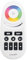 RGBW Strip Dimm Controller Dimmer Mi-Light FUT028 Brightness LED-Fernbedienung anpassbar Weiß