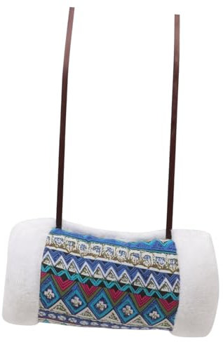Yardwe Handwärmer Beutel Handwärmerbezug aus Waschbarem Material Weicher Wärmender Ärmel für Damen Tragbarer Outdoor Wärmemuff für Winter Flauschiger Stoffschal für Camping und Wandern