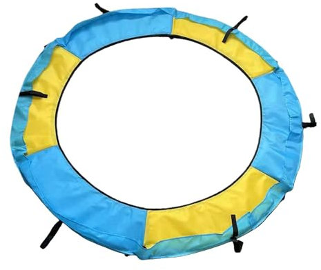 kowaku Trampolin-Federabdeckung, Trampolin-Ersatzpolster-Zubehör, Trampolin-Randabdeckung, Gelb