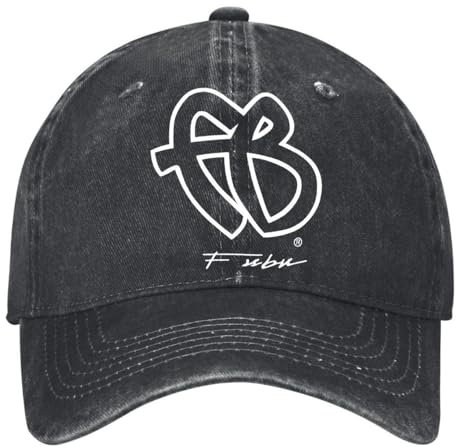 Dongbiise nvrlneat gjphvst Baseballkappe aus gewaschenem Denim für Herren verstellbar Unisex