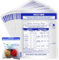 Sel Natural 24 Pcs Reusable Microwave Steam Cooking Bags, Clear Zipper, Heat-sealed Plastic Edges, Ideal for Vegetables, Potatoes, Meat