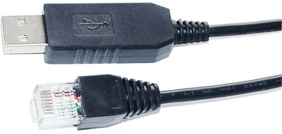 XIWSWYHM FT232RL CHIP USB to RJ12 6P6C RJ45 8P8C RS485 Converter Serial Communication Cable for ABL EMH1 WALLBOX to PC(1.8m,USB to RJ45 8P8C)